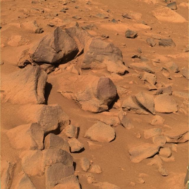 NASA image: The Call of the Dark Rocks