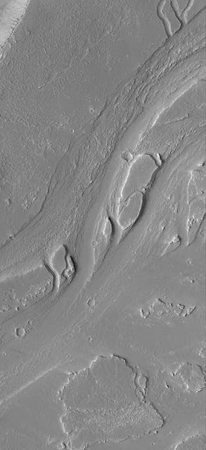 NASA image: West Olympica Fossae