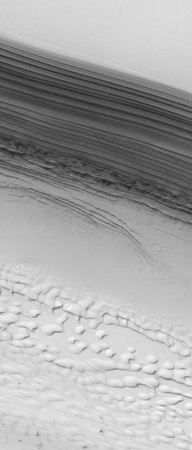 NASA image: Polar Unconformity