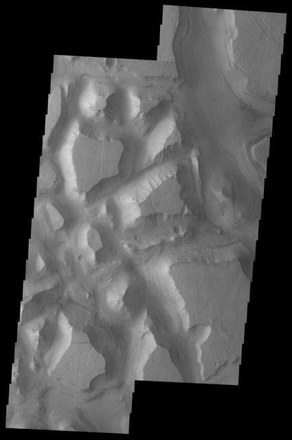 NASA image: Hydraotes Chaos