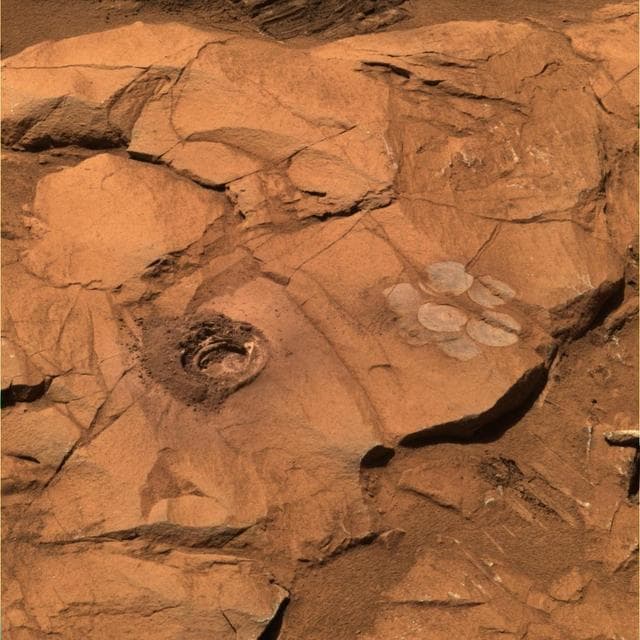 NASA image: Deep Hole in Clovis