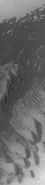 NASA image: Sand Sheet and Dunes