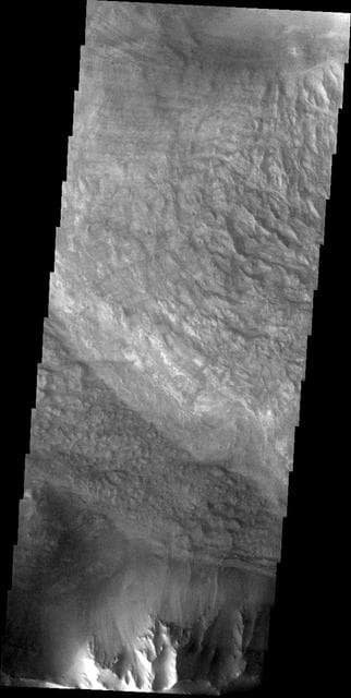 NASA image: Ius Chasma Debris