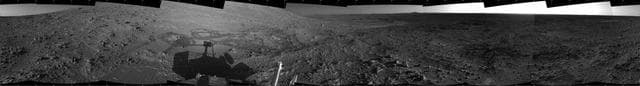 NASA image: Spirit View from Engineering Flats