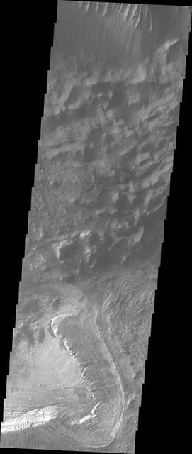 NASA image: Candor Chasma Rim