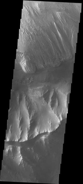 NASA image: Ophir Chasma Etched Rock