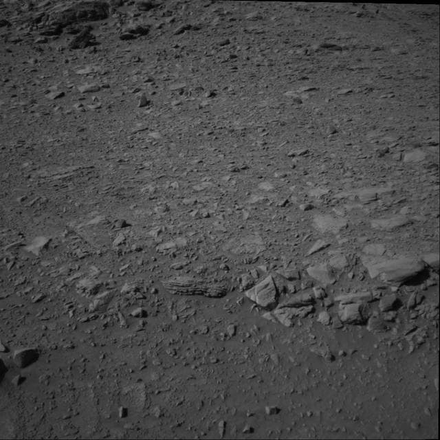 NASA image: Layered Rock Ahead