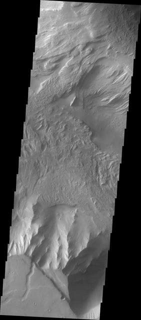 NASA image: Candor Chasma Landslide