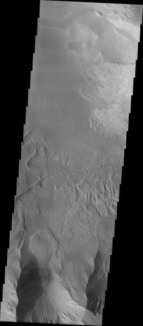NASA image: Candor Chasma Landslides