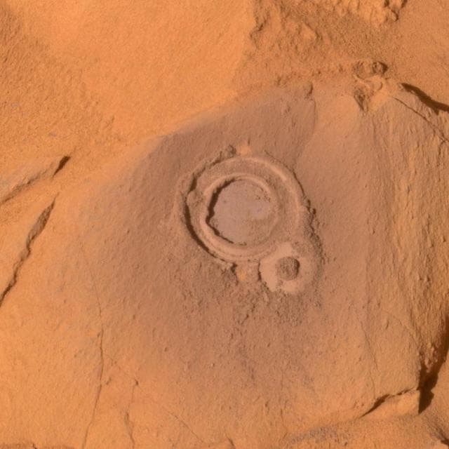NASA image: Hole in Ebenezer