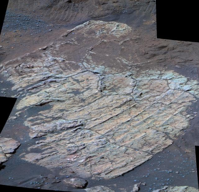 NASA image: Escher Rock
