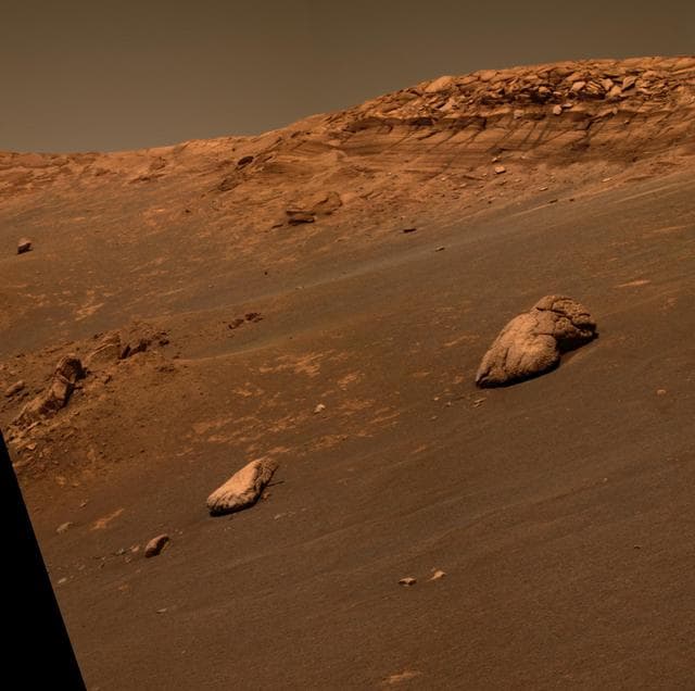 NASA image: Wopmay Rock