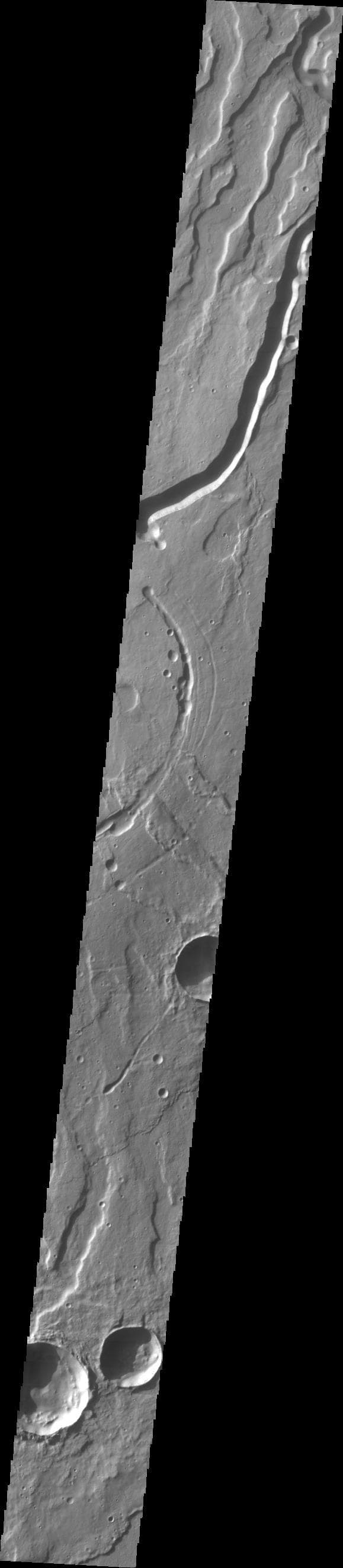 NASA image: Tyrrhena Patera