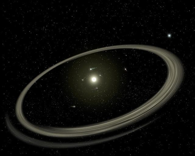 NASA image: The Rocky World of Young Planetary Systems  Artist Concept