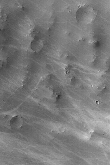 NASA image: Light Dust Devil Tracks