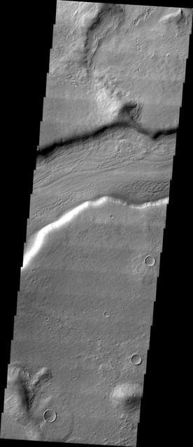 NASA image: Reull Vallis