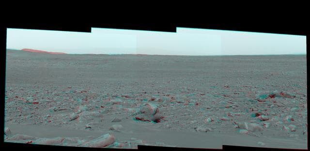 NASA image: A Rocky Rim Around Bonneville in 3-D