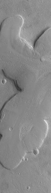 NASA image: Fretted Terrain Valleys