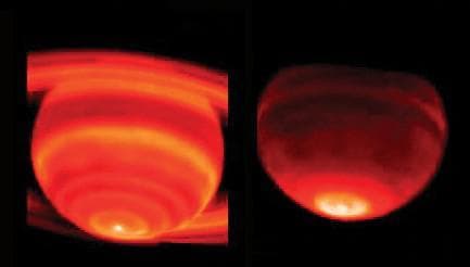 NASA image: Red-Hot Saturn