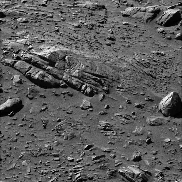 NASA image: Uchben Rock