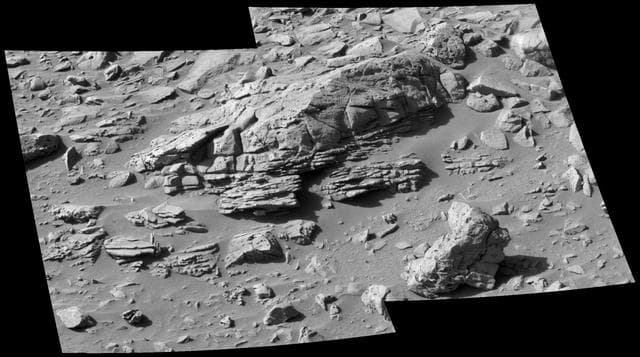 NASA image: Palenque Rock: Tempting Target, Poor Location