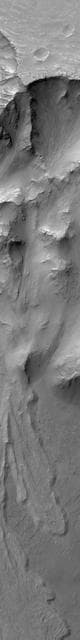 NASA image: Landslide in Coprates