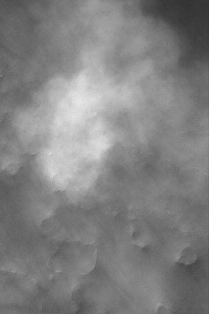 NASA image: Autumn Dust Storm
