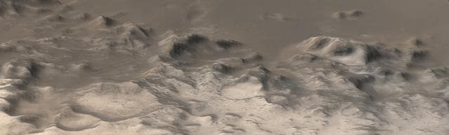 NASA image: Charitum Montes