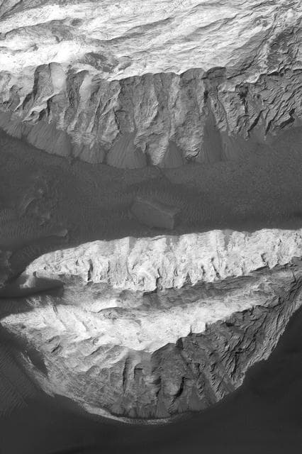 NASA image: Sedimentary Rocks in Ganges