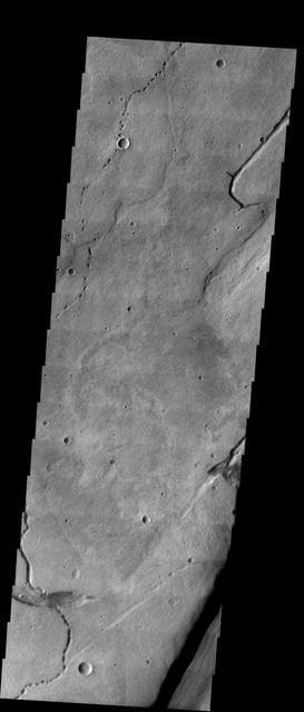 NASA image: Lava Tube Collapse Pits
