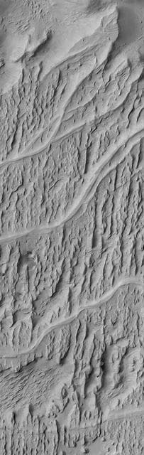 NASA image: Inverted Channels of Aeolis