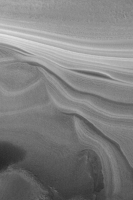 NASA image: North Polar Layer Exposure