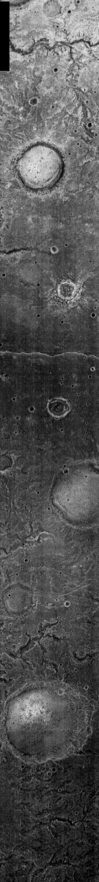 NASA image: Tyrrhena Patera Nighttime IR