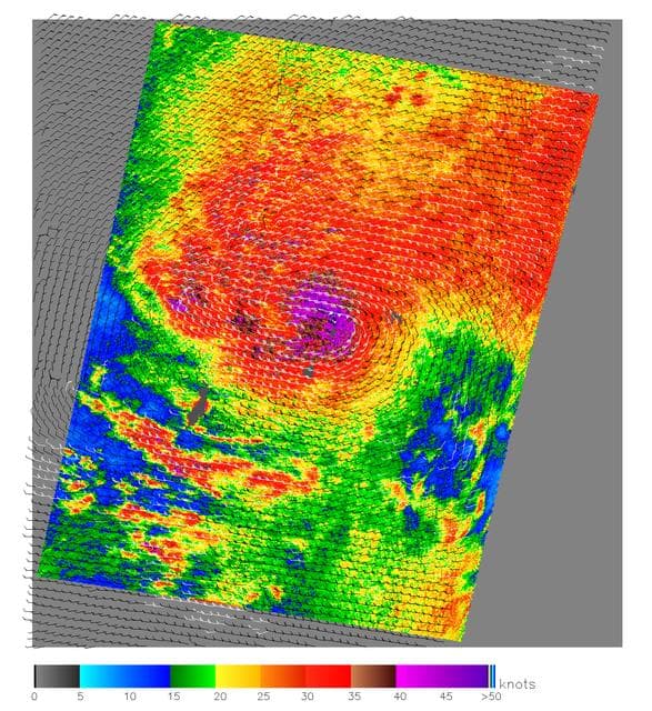 NASA image: Typhoon Nanmadol