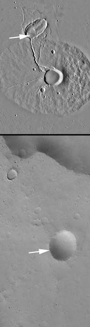 NASA image: Ceraunius Tholus Feature