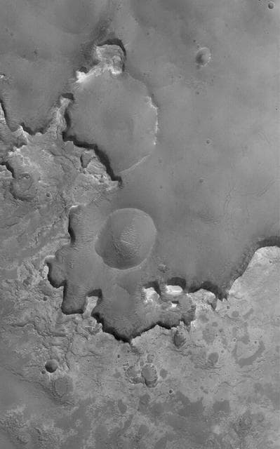 NASA image: Exhuming Craters in a Crater