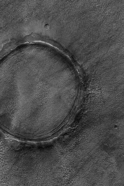 NASA image: Northern Plains Crater