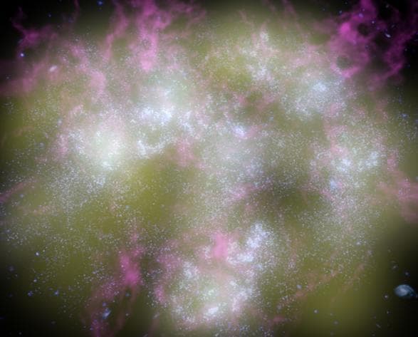 NASA image: Fires of Galactic Youth Artist Animation