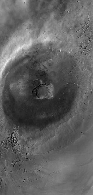 NASA image: Ascraeus Mons
