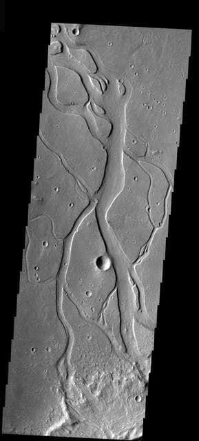 NASA image: Hebrus Vallis