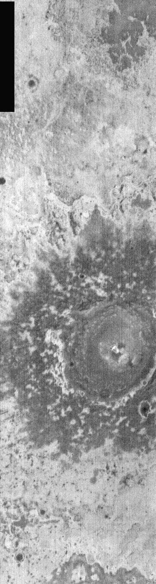 NASA image: Dusty Ejecta Blanket