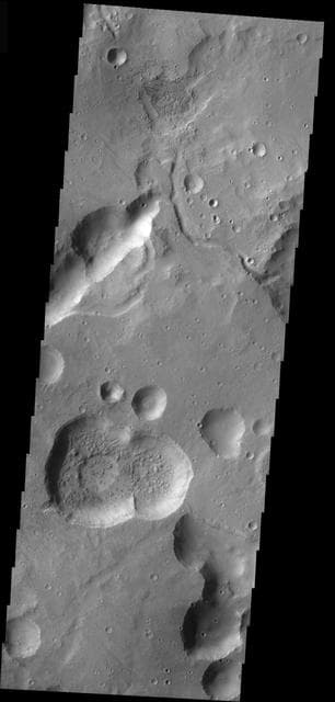 NASA image: Cydonia Craters