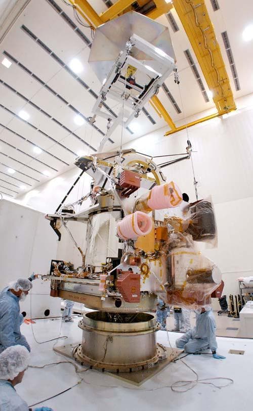 NASA image: Moving the Mars Reconnaissance Orbiter