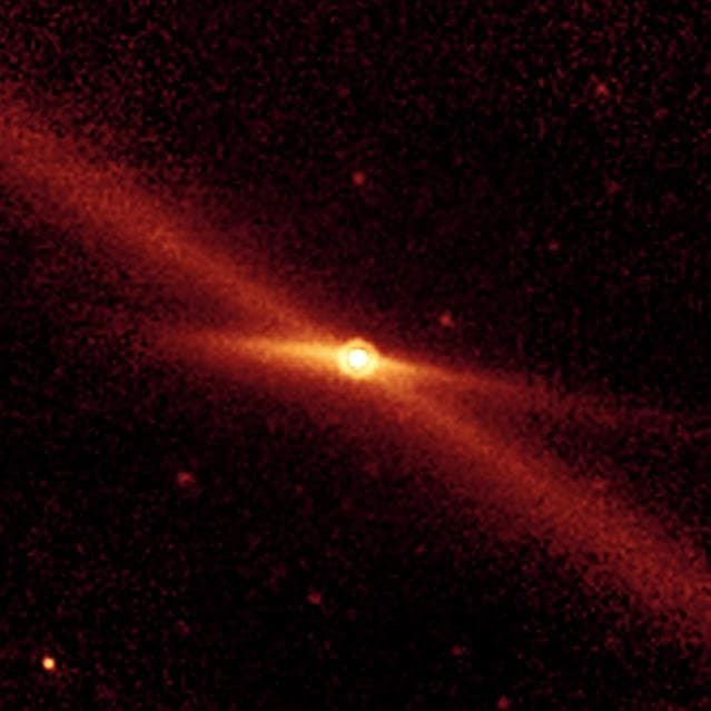 NASA image: Riding a Trail of Debris