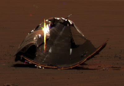 NASA image: Opportunity Heat Shield in Color, Sol 325