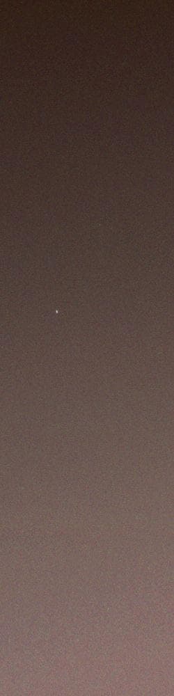 NASA image: Earth as Seen from Mars