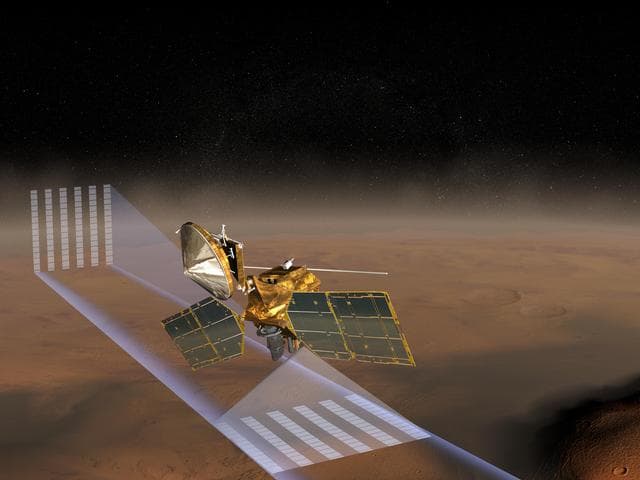 NASA image: Mars Climate Sounder Artist Concept