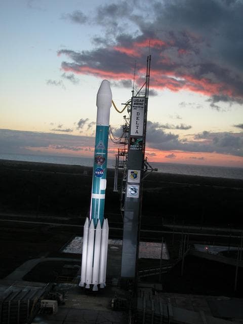 NASA image: Deep Impact on Launch Pad