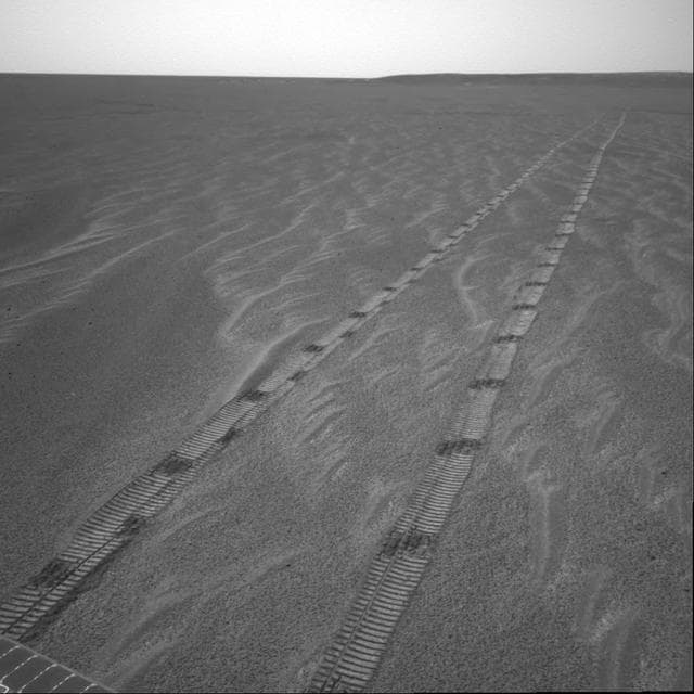 NASA image: Looking Back Across the Plains