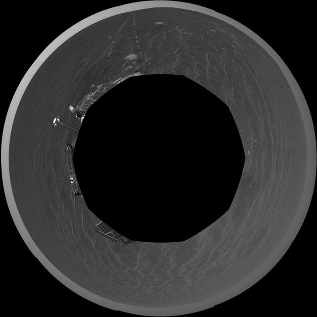 NASA image: Opportunity View After Sol 321 Drive Polar